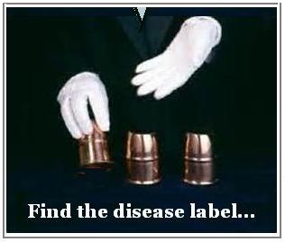 Find the disease label...